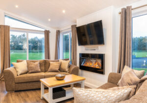 Silverwood Lodges Scotland lodges investment - seating area