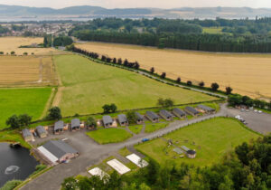 Silverwood Lodges Scotland lodges investment - aerial view 2